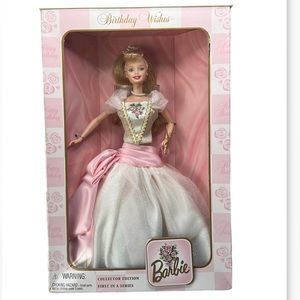 BIRTHDAY WISHES BARBIE VINTAGE 1998 COLLECTOR EDITION FIRST IN A SERIES